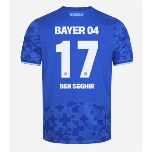 Fotbalové Dres Bayer Leverkusen Eliesse Ben Seghir #17 Třetí Oblečení 2025-26 Krátký Rukáv